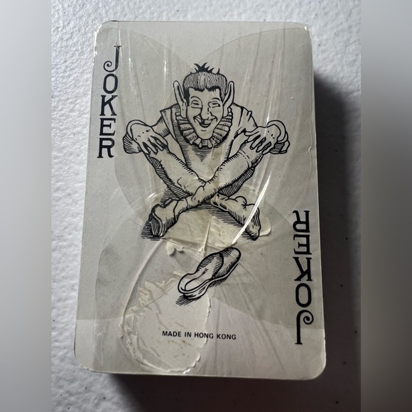 New Sealed Vintage Playing Cards Reno Nevada Rainbow Hong Kong - Picture 5 of 6